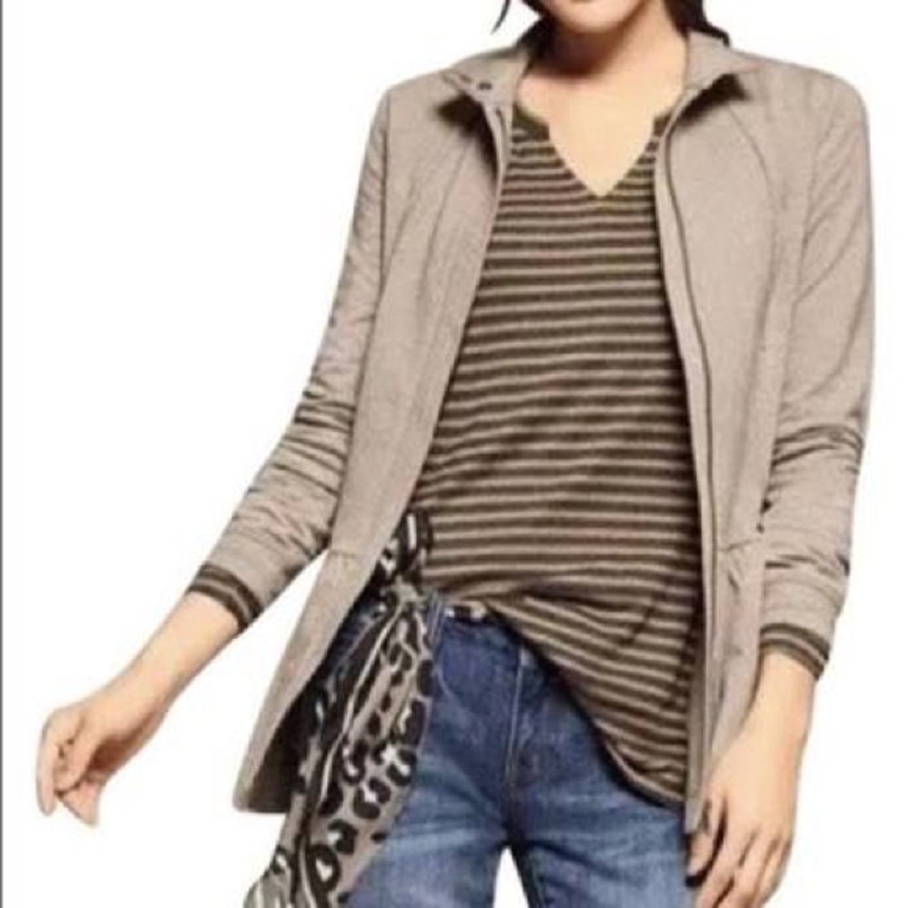 Cabi weekend Style Topper Jacket oatmeal medium